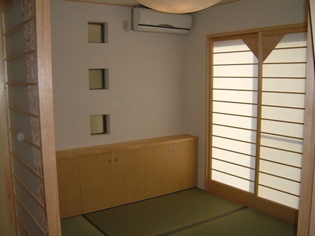 －中大小の家・和室－