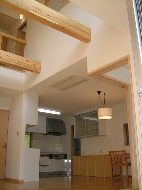 －中大小の家・ダイニングキッチン－